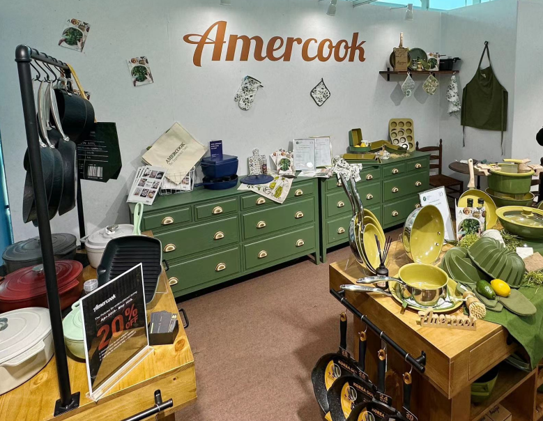 Professional cookware brand Amercook participated in the Hong Kong home instyle exhibition 1 783596cd387409c